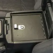 Tuffy Security 324-01 Security Console Insert; Black For 16-18 Toyota Tacoma
