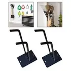 Garden Tool Rack Garage Wall Hook Includes Ladder Hooks Perfect For Organizing