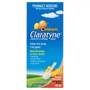 Claratyne Syrup Peach Flavour 150Ml