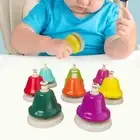 Kids Play Desk Bells Diatonic Colorful Hand Bells Birthday for