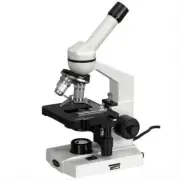 AmScope 40X-1600X Monocular Biological Compound Microscope M600A