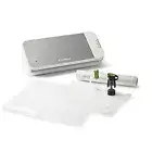 New FoodSaver Vacuum Sealer Machine with Sealer Bags Starter Kit, White/Silver