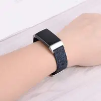 在飛比找ETMall東森購物網優惠-fitbit charge2/3/se/4智能手表帆布尼龍表