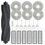 For L10S Ultra/ L10 Ultra/ L10S Pro, Replacement Parts for X10 Plus Main Side Brush Hepa Filters Mop Pads