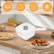 Vegetables Slicer Spiralizer Set Anti Slip Versatile Vegetables Chopper leksM