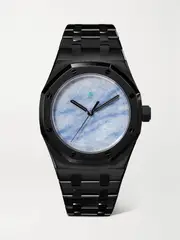 [Mad] Mad - Audemars Piguet Royal Oak Limited Edition Automatic 37mm Dlc-coated Stainless Steel Watch - Blue - One size One size Blue