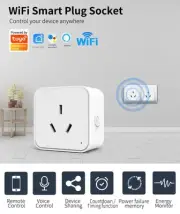 JR INTL Smart Plug, WiFi Outlet with Energy Monitor, Compatible with Alexa & ...