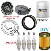 Tune Up Kit Filters Cap Wire Spark Plugs For PONTIAC PHOENIX L4 2.5L 1980-1981