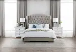 AVA 3 Piece King Bedroom Suite with Chanelle Bedsides