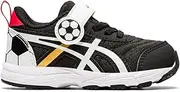[ASICS] Kid's Contend 6 TS School Yard Running Shoes, K4M, Black/Pure Gold