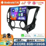 For Mitsubishi Triton 15~21 Android14 Head Unit CarPlay Car Stereo DAB+HDMI QLED