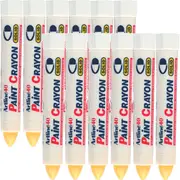 Artline 40 Box 12 Permanent Paint Crayon (Solid Yellow)