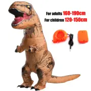 Inflatable Dinosaur Costume Child Adult T-Rex Halloween Kid Jurassic Blow Up