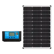 MOBI 250W Solar Panel Mono Cell With 20A 12V 24V PWM Regulator Dual USB