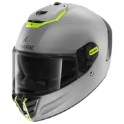 Spartan RS Blank Mat Sp Silver Yellow Silver SYS Full Face Helmet