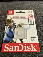 SanDisk 64 GB MicroSDXC Card for Nintendo Switch