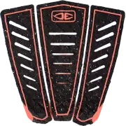 O&E Ocean & Earth Kanoa Signature 3 PIECE Tail Pad Black/Coral