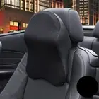 Car Seat Headrest Pad Memory Foam Pillow Head Neck Rest Support Cushions Travel