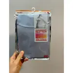 UNIQLO HEATTECH 發熱衣 M 水藍色 八分袖