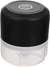 BEBEMOKO 1Set Electric Garlic Chopper Mini Food Processor Wireless Mincer for Vegetables Meat Garlic Compact Kitchen Gadget with Transparent Container