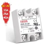 Solid State Relay Voltage AC Load Single Phase SSR DC-AC 10A 25A 40A 12V 3-32V