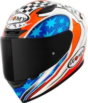 Suomy Track-1 Troy Bayliss Replica 2002 E06 Helmet, multicolored, Size S for Men