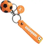 [VALICLUD] Football Keychain Pendant Handbag Charm for Sports Lovers for Parties and Everyday Use Lightweight Decorative Keychain for Bags and Keys