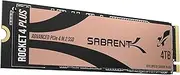 SABRENT 4TB Rocket 4 Plus NVMe 4.0 Gen4 PCIe M.2 Internal SSD Extreme Performance Solid State Drive R/W 7100/6600MB/s (SB-RKT4P-4TB)