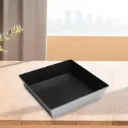 Square Deep Dish Pizza Pan Cake Baking Sheet for Baking Restaurant Roasting