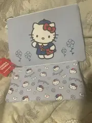 hello kitty sanrio set of two france themed pencil pouches new with tags