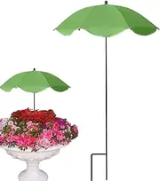Outdoor Adjustable Shade Umbrella - Large Sun Shelter | Garden Lawn Umbrella For Vegetables, Flower Beds, Driveway, Stroller, Waterproof Canopy, Heavy-Duty Summer Sun Protection For Backyard Patio