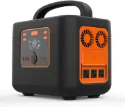 1200WH Solar Generator 110V/1200W Portable Power StationMobile Power Supply with LCD Display for RV, Car Travel