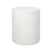Levede Round Terrazzo Side Table Magnesium Cement