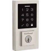 Kwikset SmartCode 270 Contemporary Touchpad Elec Deadbolt SmartKey Satin Nickel