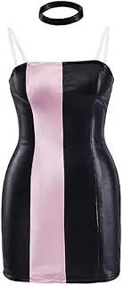 [ADuchessCos] Mean Girls Cady Heron Cosplay Costume Cady Black and Dusty Pink Party Inspired Dress Halloween