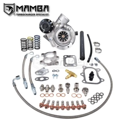 MAMBA GTX Billet Turbocharger 2.35" TD04L-19T w/ 6cm T25 Hsg 1.3~1.8L / 250HP