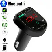 MP3 Music Player Dual port Radio USB Charger Wireless Bluetooth Car Kit