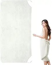 Byeaon Towel Wrap for Women,Glow Towel Wrap Bathrobe with Straps | Adjustable Quick-Drying Top Dress Absorbent Spa Robe for Beach Pool Home