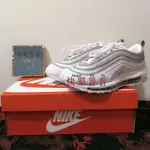 [快樂普普]NIKE AIR MAX 97 白色 白銀 白灰 銀色 白彈 銀彈 反光 氣墊 男女鞋 921826-105