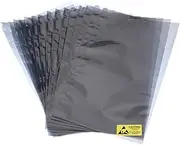 uxcell 15Pcs Anti Static Bags ESD Shielding Bag Flat Open Top Anti Static Bag for Electronic Devices 11.8x19.7 Inch(300 * 500mm)
