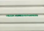 Natural Emerald Round Cut 3.00 mm Lot Green 1.70 Cts. 21 pcs-Loose Emerald Suppl
