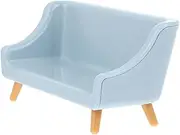 Dollhouse Mini Sofa Model Realistic Simulation Toy DIY Kit Decorative Mini Furniture