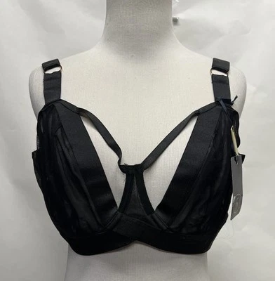 Fox & Royal Size US 38DD/DDD Angelika Underwire Unlined Demi Bra NWT