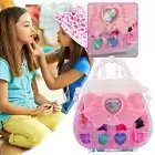 Kids Girls Makeup Toys Set Cosmetic Pretend Play Kit Gift G5V w1a P7N1 for- Y1D1