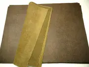 Leather panels 3 pieces Taupe Top Quality Large 18" x 24"