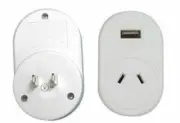 Jackson Outbound USB 1A Travel Adaptor USA - With USB Outlet