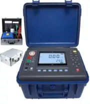 5KV High Voltage Insulation Resistance Tester with Rated Voltage 100V-5000V