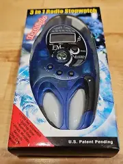 Sport Timer 3 in 1 Radio FM Stopwatch & Flashlight GT-3272 w/ earphones ¿