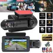 Dual Dash Camaras De Seguridad 1080P Grabadora Para Carro Auto Frontal Y Trasera