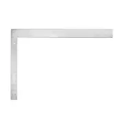 L Square 400x600mm/16x24inch Steel Metric Inch Double Scale Angle Ruler